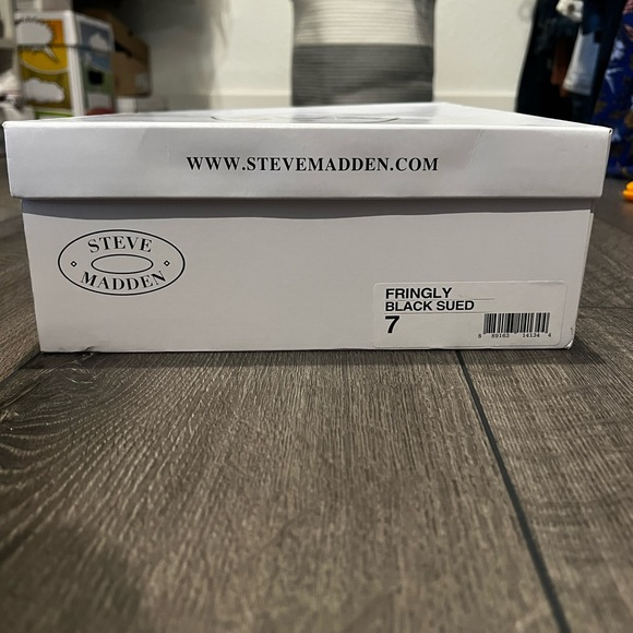 Steven Madden fringe black heels NWT - Picture 6 of 6